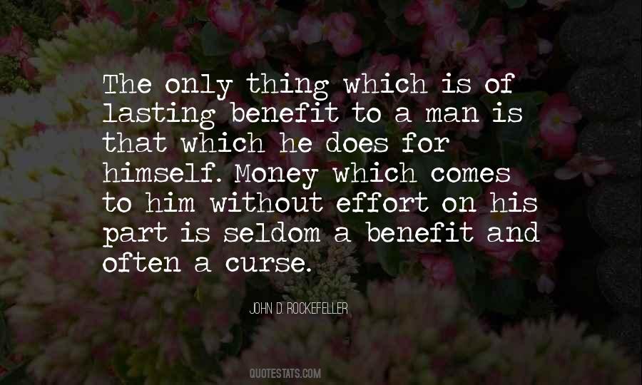 For Their Own Benefit Quotes #38964