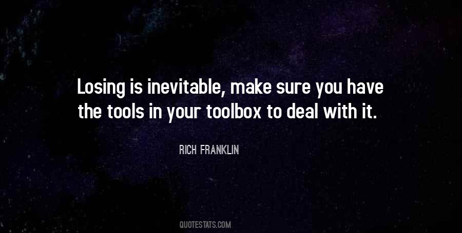 Quotes About Toolbox #1289634