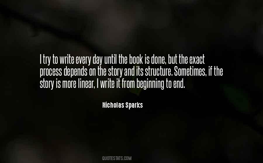 Quotes About Nicholas Sparks Writing #1523157