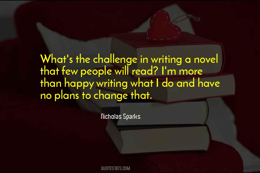 Quotes About Nicholas Sparks Writing #1612624