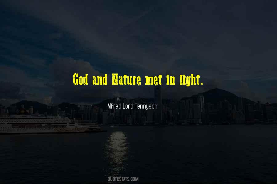 Quotes About God And Nature #1304680