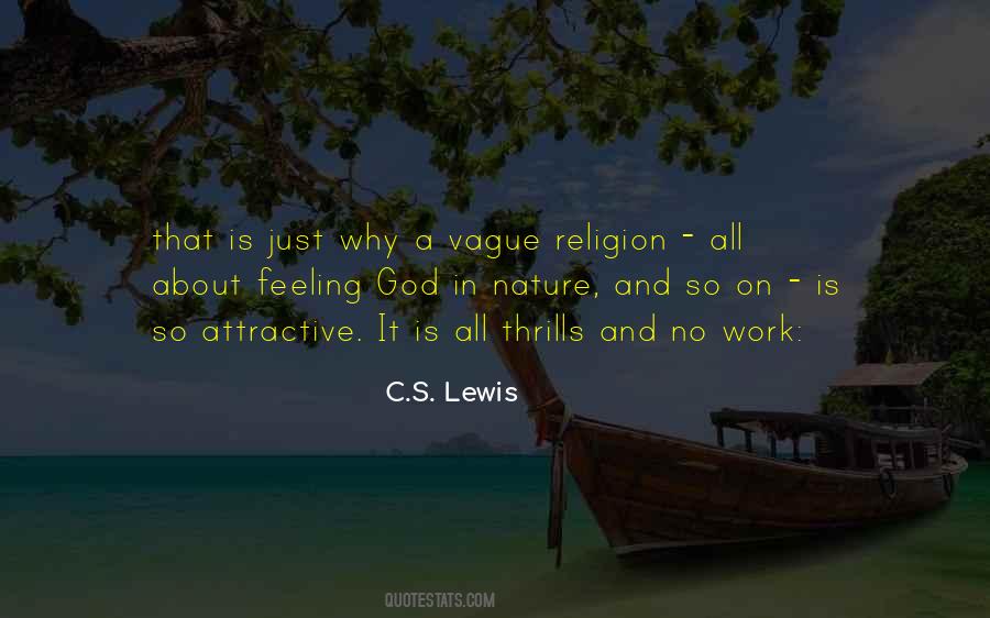 Quotes About God And Nature #204420