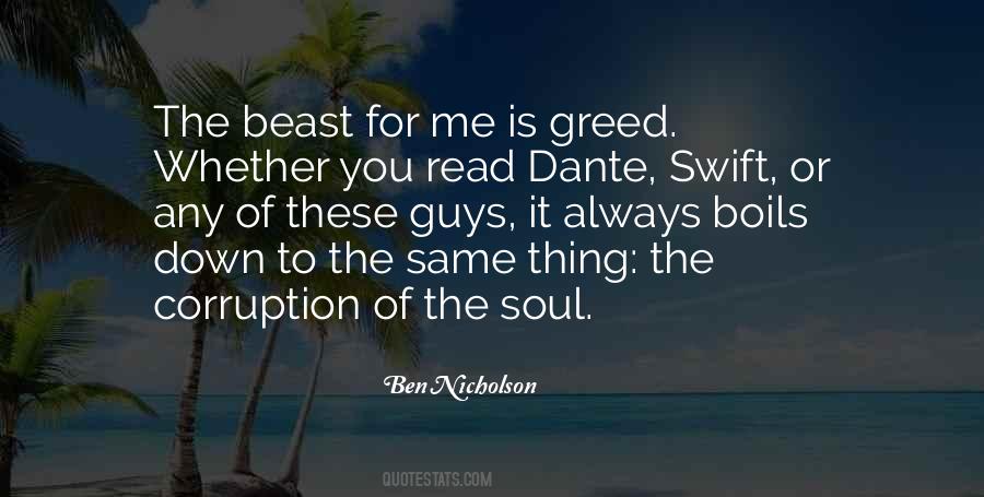 Quotes About Greed And Corruption #125368