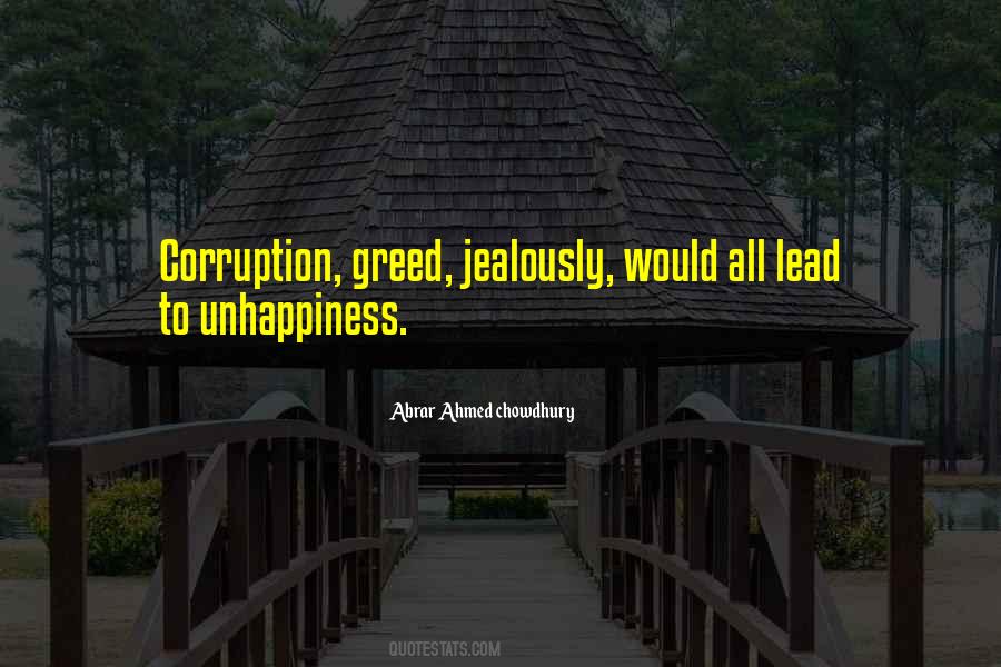 Quotes About Greed And Corruption #1683653