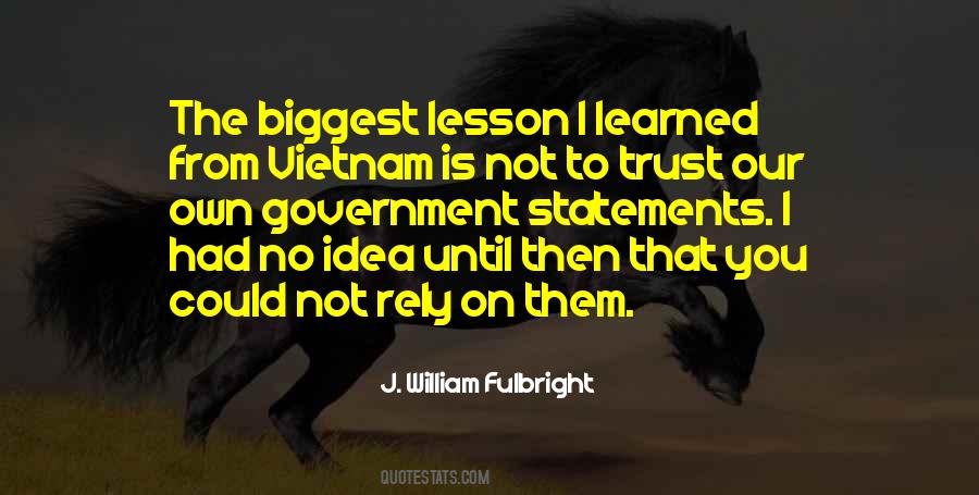 William Fulbright Quotes #138855