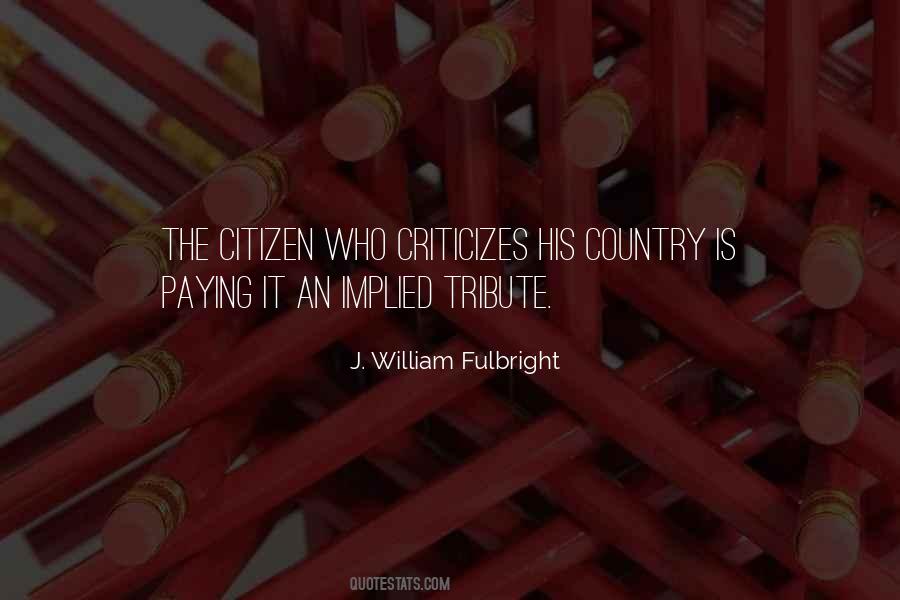 William Fulbright Quotes #475206