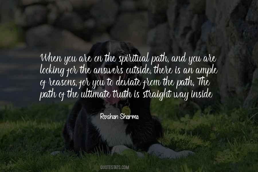 Spiritual Truth Quotes #190571