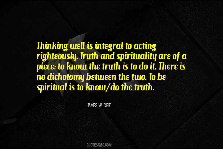 Spiritual Truth Quotes #346692