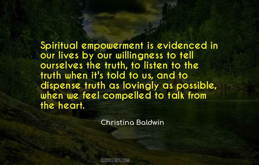 Spiritual Truth Quotes #35094
