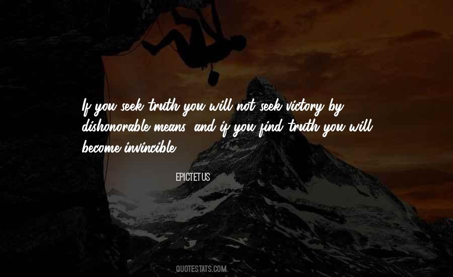 Seek Truth Quotes #1166304