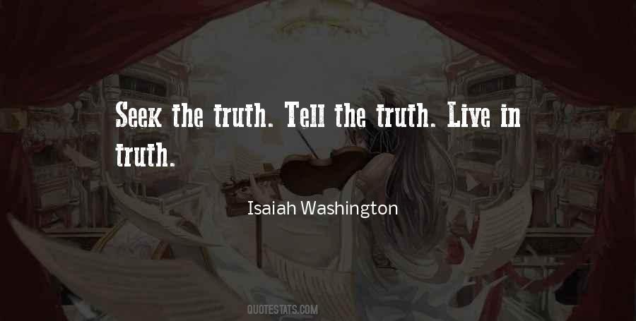 Seek Truth Quotes #46262