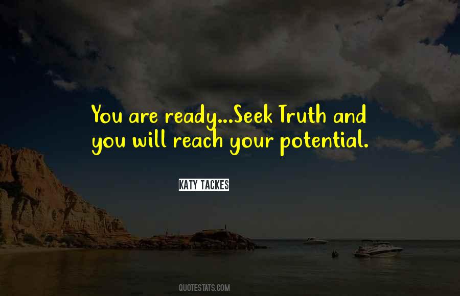 Seek Truth Quotes #776769
