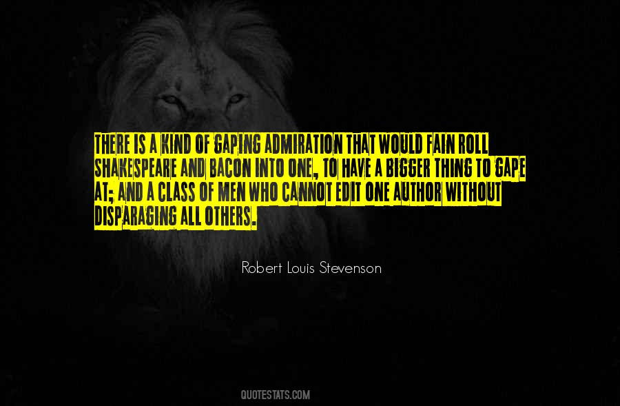 Quotes About Admiration #1187671