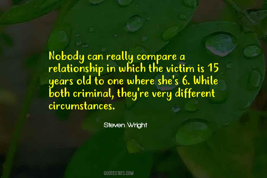 Quotes About Victim Of Circumstances #1306867