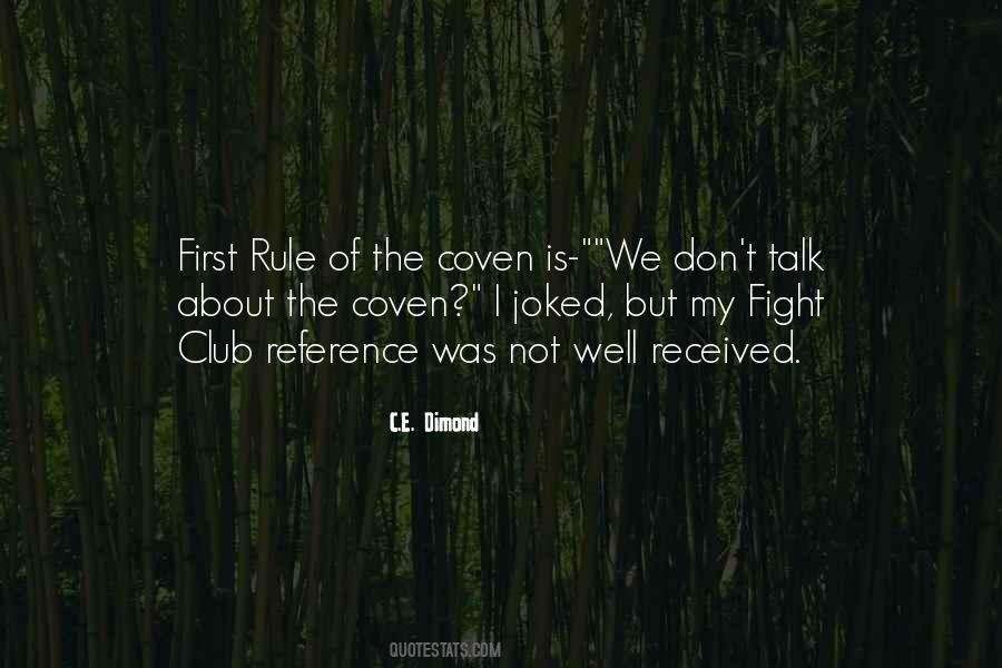 Quotes About Fight Club #1754417