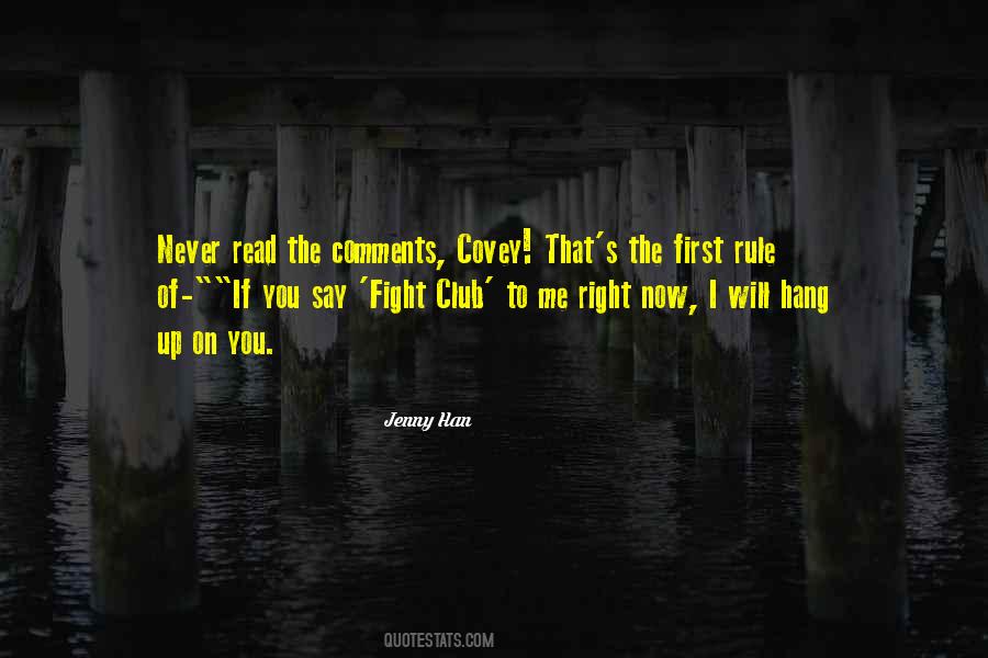 Quotes About Fight Club #394120