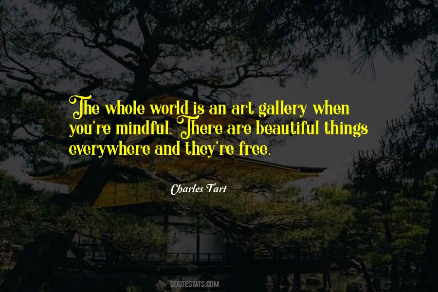 Quotes About Art Gallery #1281523