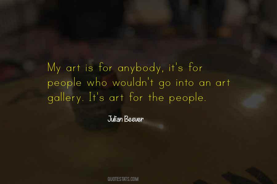 Quotes About Art Gallery #416267