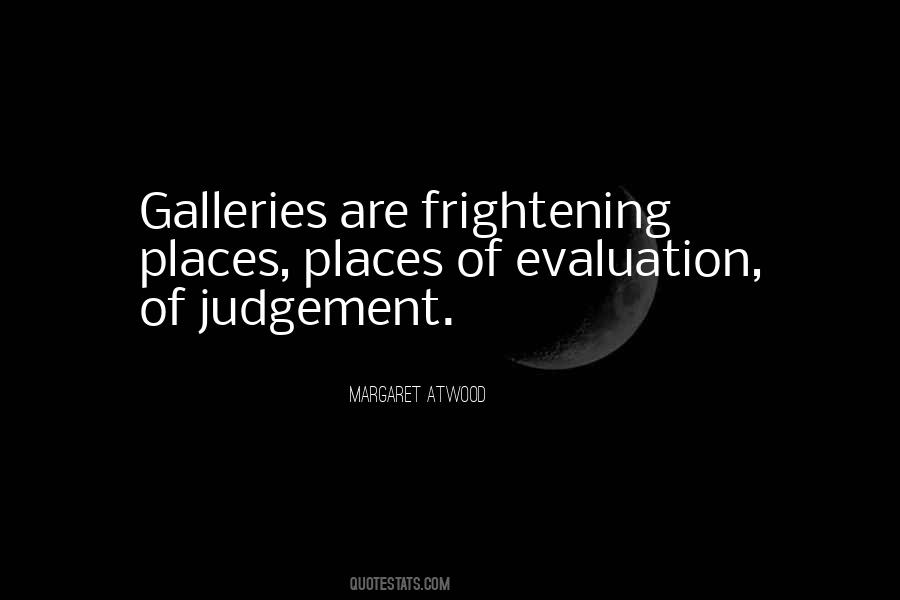 Quotes About Art Gallery #588396