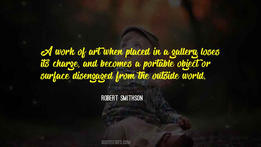 Quotes About Art Gallery #634607