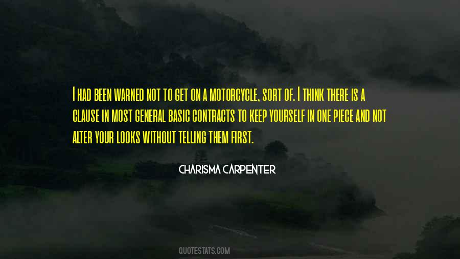 Quotes About Motorcycle #1007278