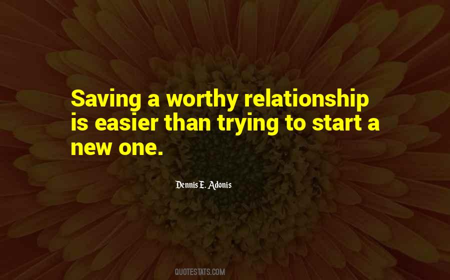 Quotes About Saving A Relationship #109740