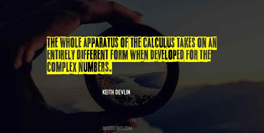 Quotes About Complex Numbers #1248426