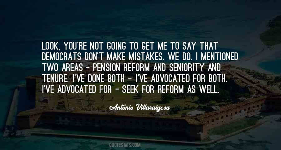 Quotes About Tenure #556276