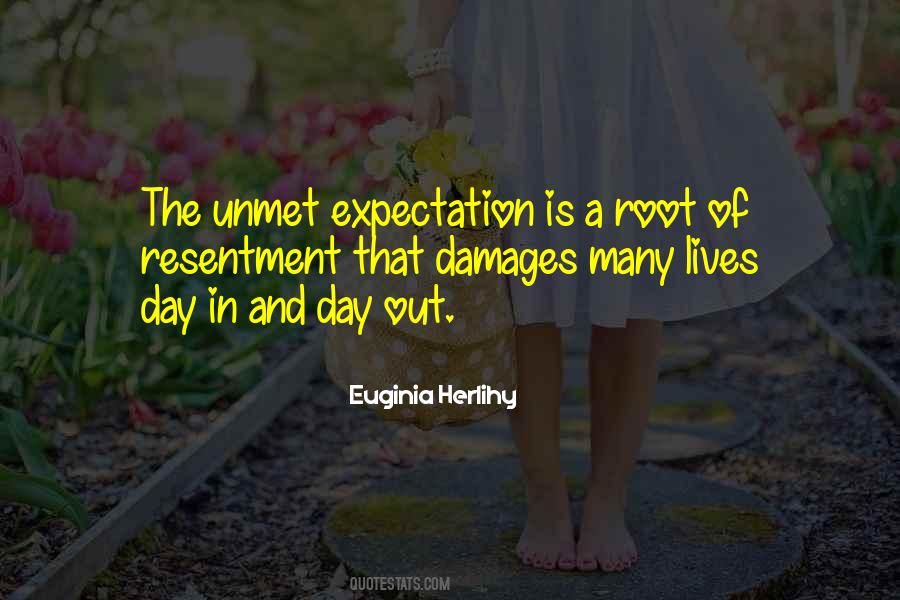 Unmet Expectation Quotes #7955