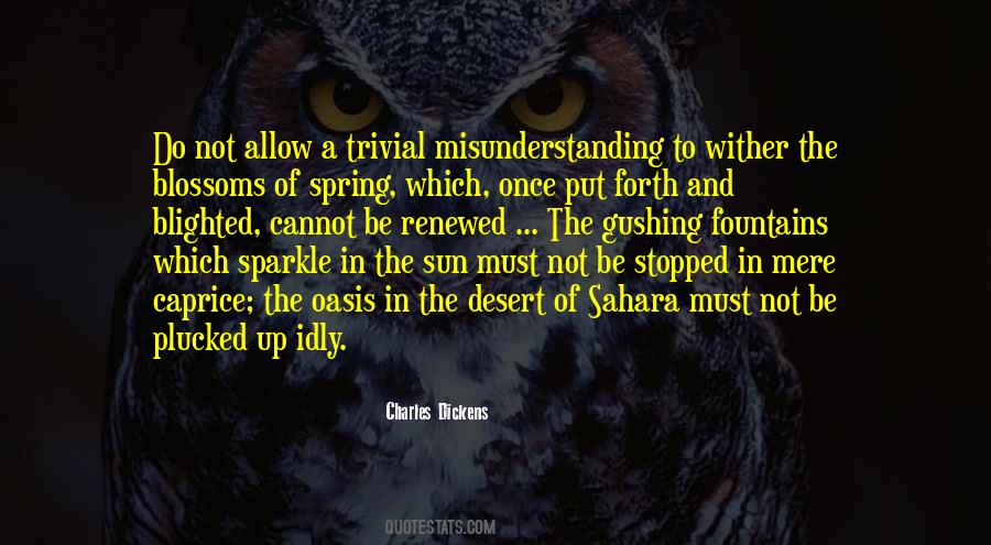 Quotes About Misunderstanding #1216796