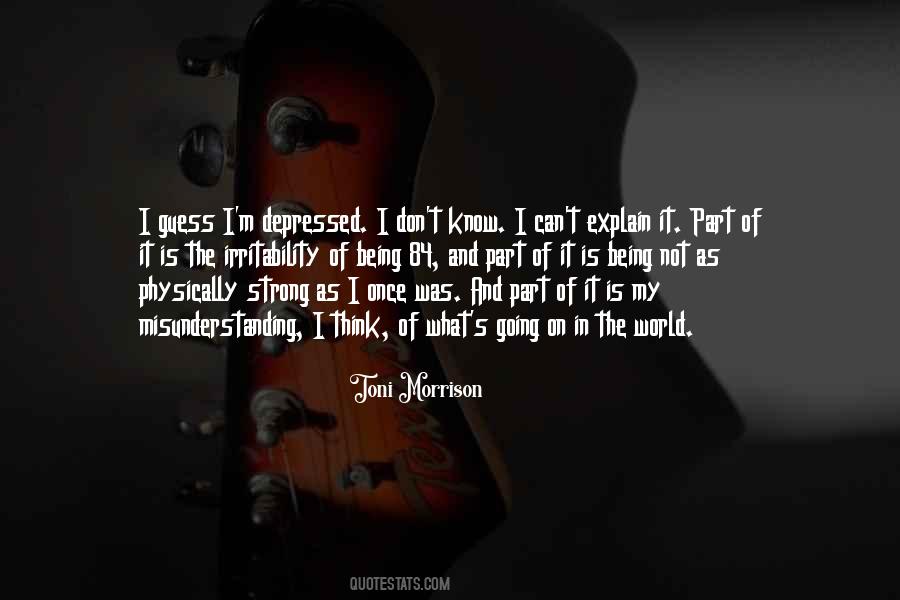 Quotes About Misunderstanding #1273409