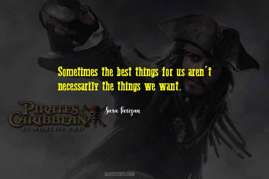 Quotes About Things We Want #1601441