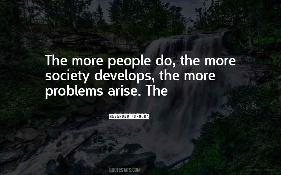 Quotes About Society's Problems #1030659