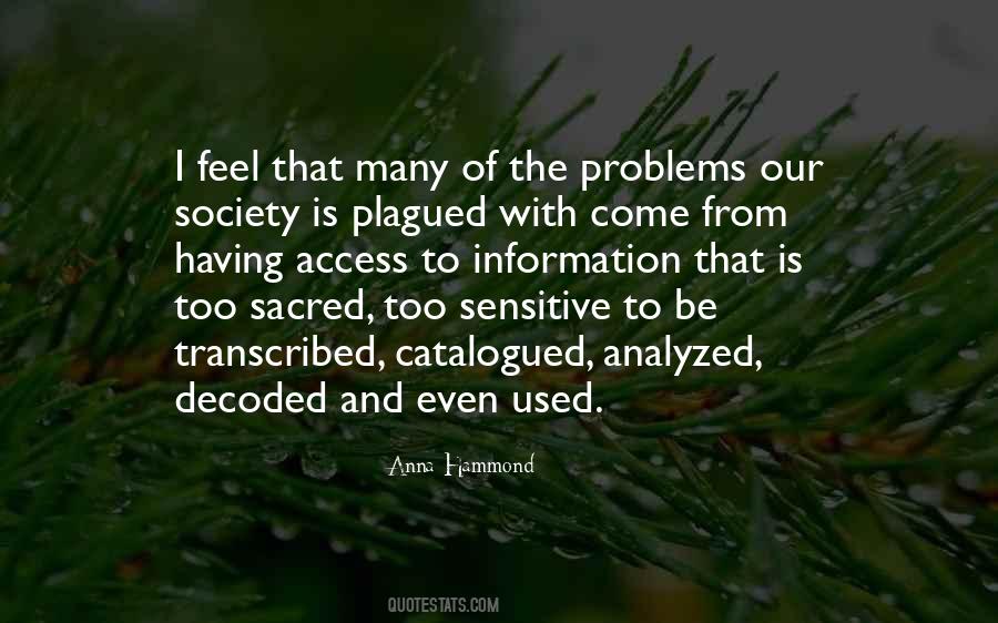 Quotes About Society's Problems #889375
