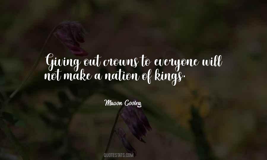 Quotes About Crowns #647042