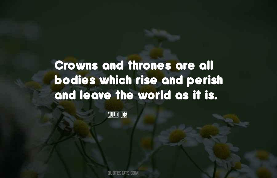 Quotes About Crowns #801230