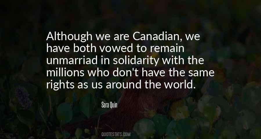 Quotes About Canadian #379135