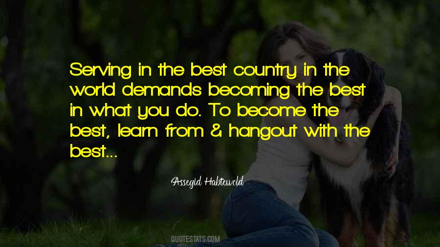 Quotes About Hangout #1476864