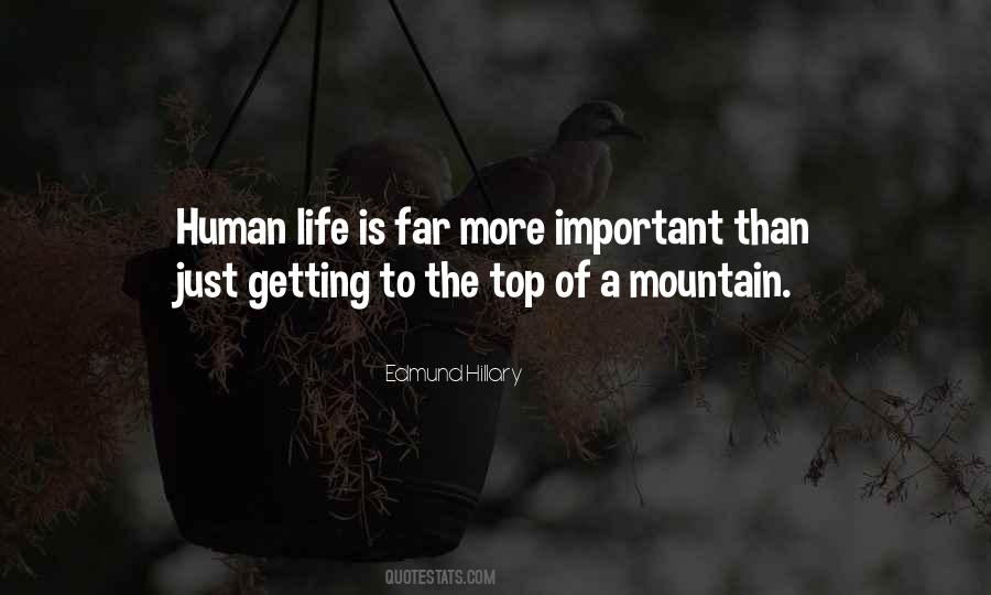 Quotes About Top Of The Mountain #509656