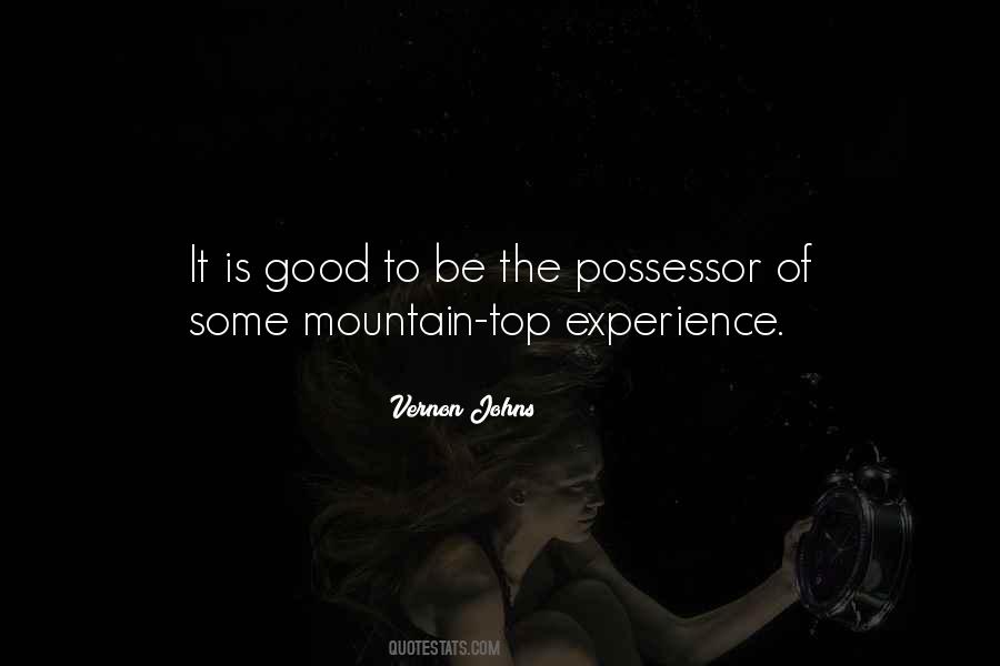Quotes About Top Of The Mountain #82498
