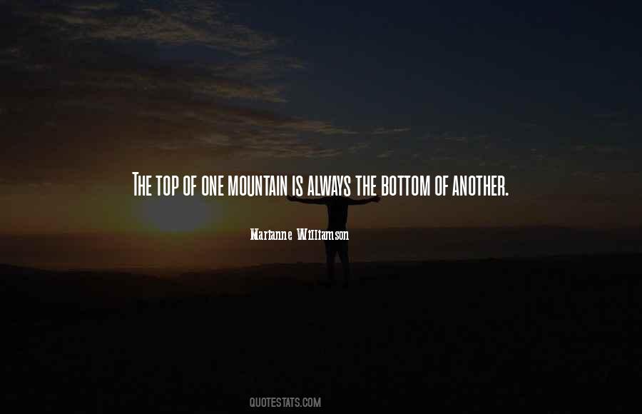 Quotes About Top Of The Mountain #926278