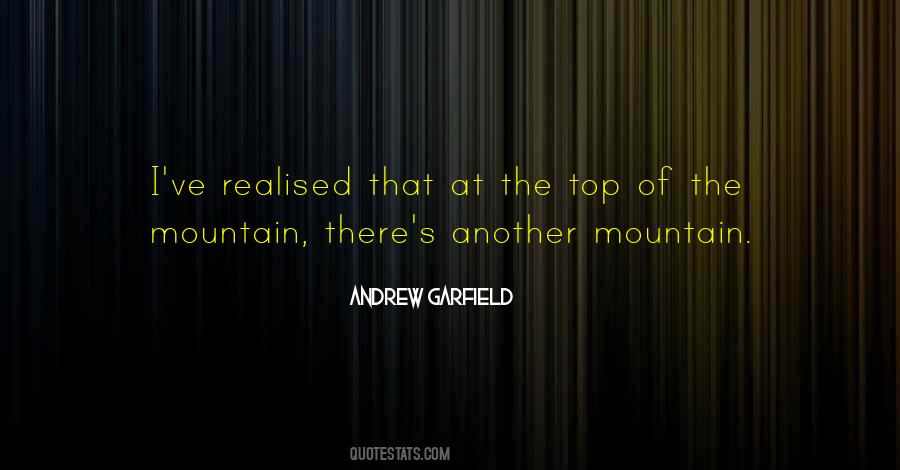 Quotes About Top Of The Mountain #941803