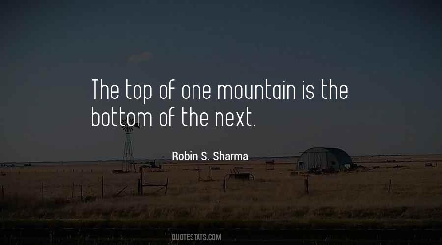Quotes About Top Of The Mountain #973050