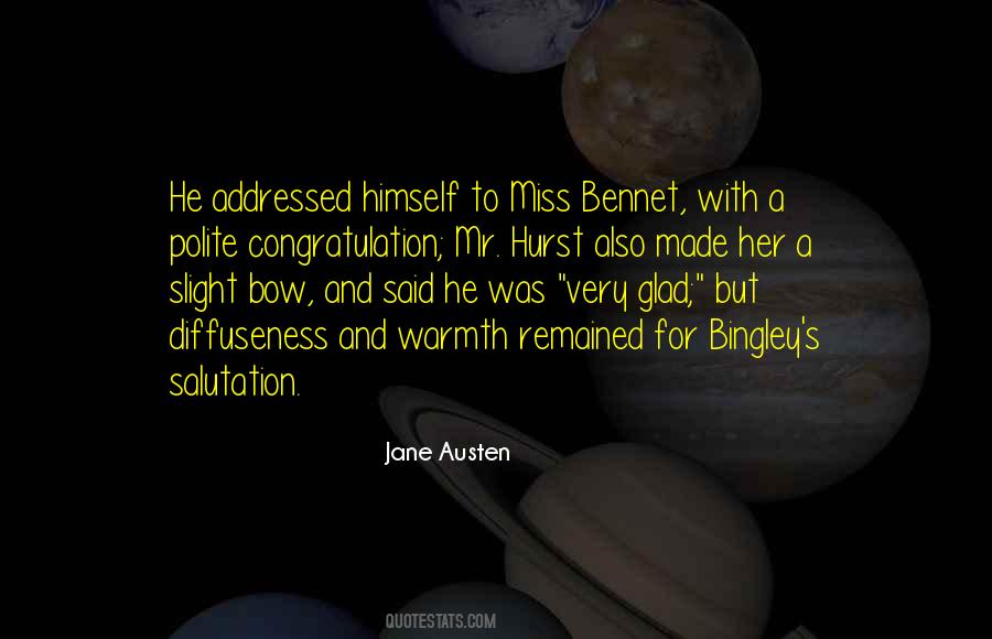 Quotes About Bingley And Jane #1835256