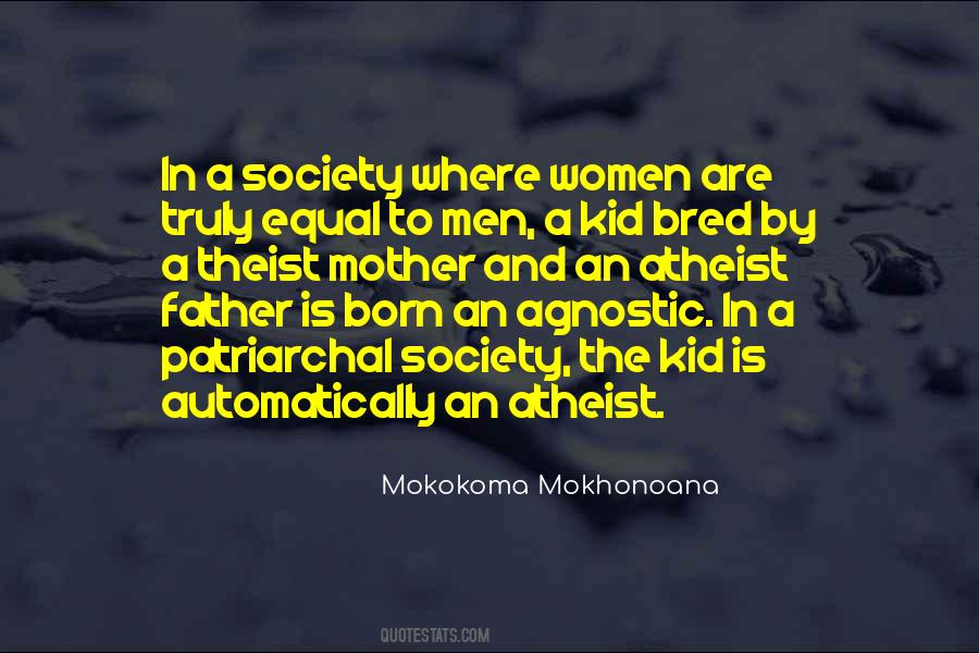 Quotes About Patriarchal Society #151007