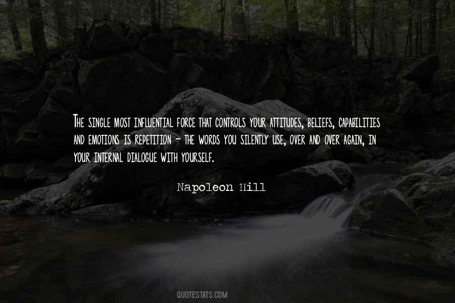 Attitudes And Beliefs Quotes #1860682