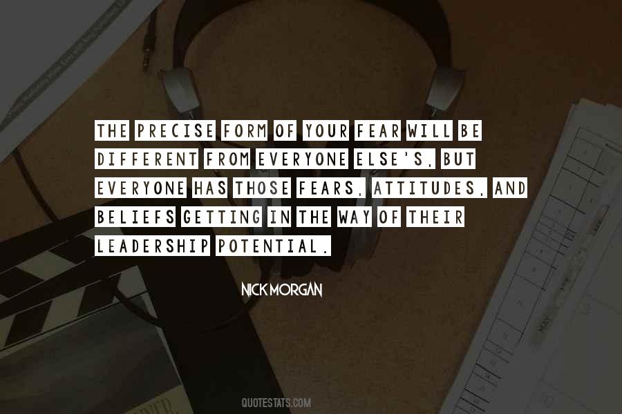 Attitudes And Beliefs Quotes #398016