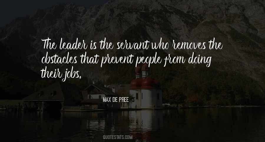 Servant Leader Quotes #1724279