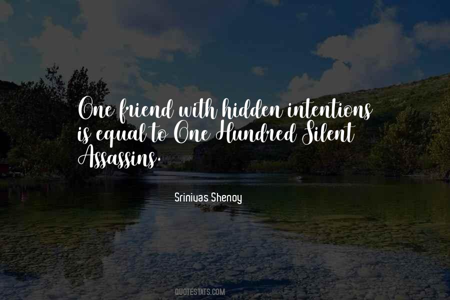 Quotes About Silent Friendship #1639651