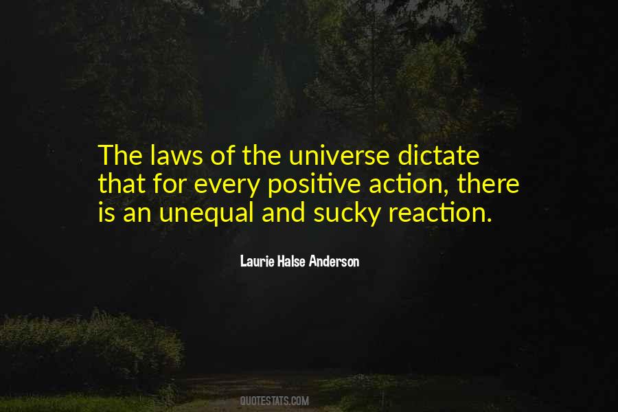 Quotes About The Laws Of The Universe #1443111